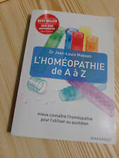 Homeopathie masson 2012 d'occasion  Lannion