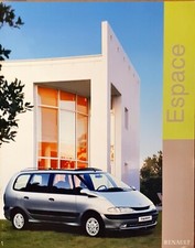 Renault espace brochure for sale  BIGGLESWADE