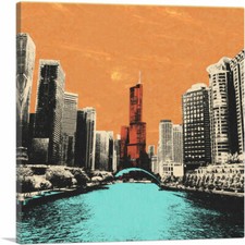 Artcanvas chicago city for sale  Niles