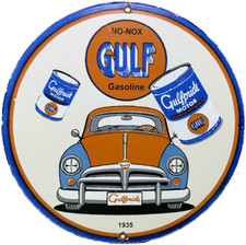 Vintage gulf gasoline for sale  Omaha