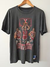 CHICAGO BULLS MICHAEL JORDAN NBA CAMISETA AMEAÇA TRIPLA PIPPEN - VINTAGE ORIGINAL comprar usado  Enviando para Brazil
