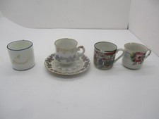 Lote de porcelana vintage, 4 xícaras de chá, pires, Inarco, etc, usado comprar usado  Enviando para Brazil