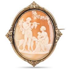 Antique gold cameo for sale  New York