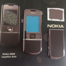 Capa de substituição RARA para telefones Nokia 8800 Sapphire Arte marrom comprar usado  Enviando para Brazil