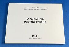 Iwc portoghese chronograph usato  Milano