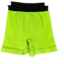 Shorts de treino FP Free People Movement XS S verde limão fitness bicicleta atlética comprar usado  Enviando para Brazil