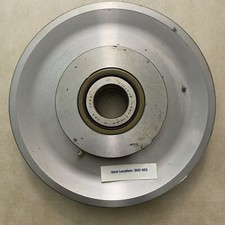 Polia de aço corda de fio lâmina 10" OD 1.5" furo 5/8-3/4 cabo com rolamento Timken comprar usado  Enviando para Brazil