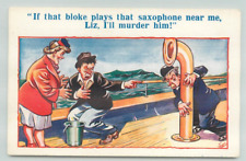 Postcard saxophone played for sale  MILTON KEYNES