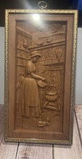 Vintage carved wood for sale  Albuquerque