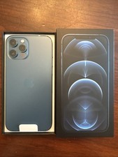 Apple iPhone 12 Pro Max 256GB azul Pacífico bloqueado somente críquete comprar usado  Enviando para Brazil