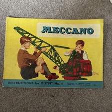 Meccano instruction book for sale  COULSDON