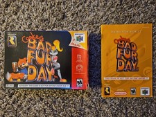 Conker's Bad Fur Day caixa autêntica e manual somente Nintendo 64 N64 comprar usado Conker's Bad Fur Day caixa autêntica e manual somente Nintendo 64 N64 comprar usado  Enviando para Brazil