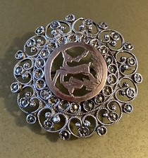 Vecchia spilla argento usato  Vobbia
