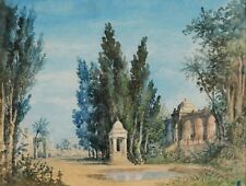 Aquarelle tableau dessin d'occasion  Saint-Cloud