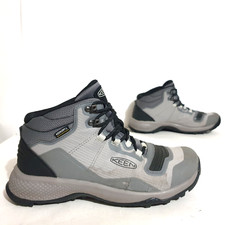 Usado, Botas Keen tamanho US8 UK7 EU40.5 cinza tempo flexível impermeável botas de caminhada masculinas com cadarço comprar usado  Enviando para Brazil