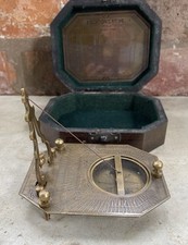 Vintage sundial compass for sale  HINCKLEY