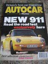 Autocar magazine oct for sale  BRISTOL