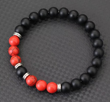 Bracelet perles agate d'occasion  Bordeaux-
