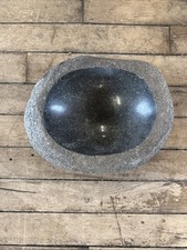 Tigela de pedra esculpida — bacia WABI, um produto florestal de pedra, usado comprar usado Tigela de pedra esculpida — bacia WABI, um produto florestal de pedra, usado comprar usado  Enviando para Brazil