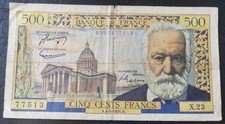 Billet français 500 d'occasion  Sévérac-le-Château