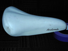 Vintage 1980 Italia Anatomic BMX / Assento de Bicicleta de Rua / Sela Cor: Branco, usado comprar usado  Enviando para Brazil