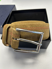 Gant suede belt for sale  PRESTON