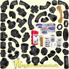 Temperguss fittings schwarz gebraucht kaufen  Löbau