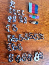 Vintage epaulette numbers for sale  CARDIFF