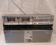 Boombox vintage sharp d'occasion  Champigny-sur-Marne
