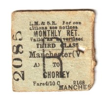Railway ticket lms for sale  CHESTER