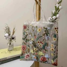 Handmade flora embroidery for sale  HOVE