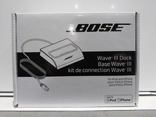 Dock para iPod e iPhone Bose Wave III (3) como novo 351020-0010 comprar usado  Enviando para Brazil