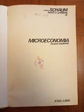 Microeconomia. collana schaum usato  Arezzo