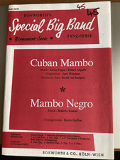 Bigband noten cuban gebraucht kaufen  Heidelberg