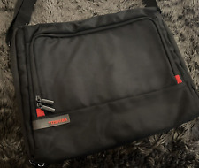 Bolsa para laptop Toshiba alça de ombro bolsa transversal mensageiro tablet de viagem preta - NOVA, usado comprar usado  Enviando para Brazil