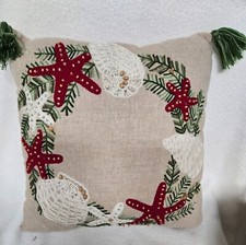 Coastal themed embroidered for sale  Center Valley