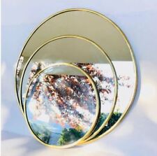 Brass gold round d'occasion  Expédié en Belgium