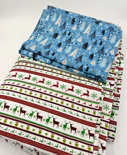 Cotton christmas print for sale  STAFFORD