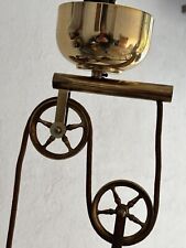 Lampadario saliscendi ottone usato  Verbania
