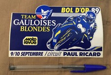 Autocollant bol moto d'occasion  Lavera