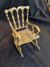 Brass rocking chair for sale  LEIGHTON BUZZARD