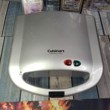 Sanduicheira elétrica Cuisinart WM-SW2N prata 2 sanduicheiras - PRATA, usado comprar usado  Enviando para Brazil