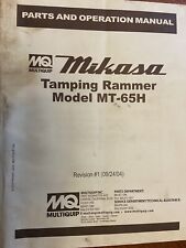 Mikasa tamping rammer for sale  Forest City