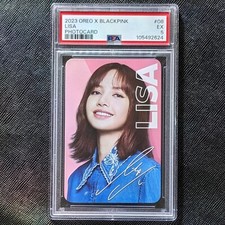 Cartão fotográfico 2023 BLACKPINK X OREO LIMITED EDT - LISA #08 PSA 5 #1 comprar usado  Enviando para Brazil
