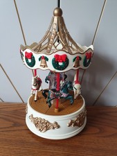 Christmas carousel vintage for sale  CHELTENHAM