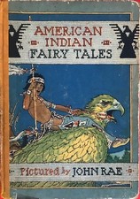 AMERICAN INDIAN FAIRY TALES CHILDREN'S HARDCOVER THE WISE BOOK COMPANY USA 1935 comprar usado  Enviando para Brazil