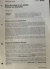 Raabits arbeitslehre gesundhei gebraucht kaufen  Bramsche