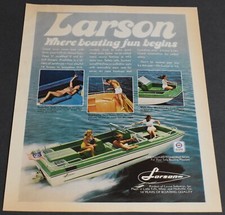 1973 print larson for sale  Columbiaville