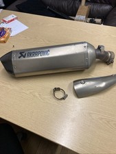 Genuine akrapovic exhaust for sale  MAIDSTONE