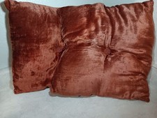 Conjunto de 2 travesseiros vintage de veludo empoeirado feitos à mão vovó elegante chique comprar usado  Enviando para Brazil